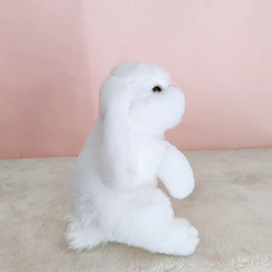Peluche Lapin à Oreilles Tombantes, Poupée en Peluche, Ornement Animal en Peluche, Idéal pour la Décoration de la Maison et les Cadeaux de Fêtes - Product Image 4