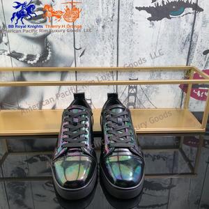 Zapatillas Casuales de Hombre Estilo Retro de Caña Baja con Cordones, de Cuero Genuino, Amortiguación Suave, Ligeras, Alta Calidad, Marca C-L Slow - Product Image 2