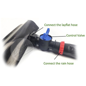 Pita semprot mikro bahan PE 28mm, selang hujan, sistem penyiraman & irigasi lainnya terbuat dari plastik - Product Image 6