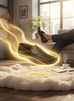Mocasines Negros de Cuero Genuino para Hombre, Elegantes, Cómodos, Flexibles y Suaves, Estilo Casual y Formal, Diseño Sólido, para Todas las Temporadas