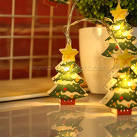 3m 20 Guirlande lumineuse à LED Forme d'arbre de Noël Lumière de vacances Maison Cour Décorations de Noël Arbre à LED Lumières décoratives