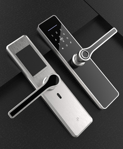 Serrure intelligente extérieure moderne SinovoTEC FM-58 pour la maison, en acier inoxydable 304, avec mot de passe numérique, empreinte digitale, Wi-Fi, application Tuya, installation facile - Product Image 5