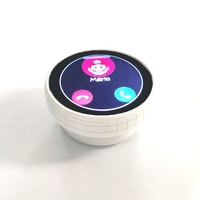 Nouveau protocole UART personnalisé 1.53 pouces circulaire TFT LCD résolution 360x360 rétro-éclairage LED écran couleur numérique et écran de bouton