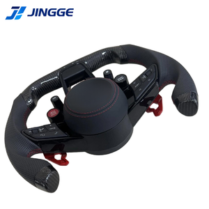 AUDI R8 TT MK2 RS TTS RS3 rs4 RS5 rs7 D3 A6 A8 Q7 S7 S7 A3 A5 thể thao phong cách đua máy bay F1 da sợi Carbon chỉ đạo bánh xe - Product Image 2