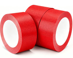 Red Adhesive Tape - 48mm X 50m - Heavy Duty Adhesive Tape For Patching Sealing Cable Safety And Labeling - View #8