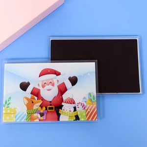 Fabricant ODM en gros d'aimants de réfrigérateur en acrylique, autocollants magnétiques tendance, décoration de porte de réfrigérateur, ensemble de cadeaux d'affaires - Product Image 1
