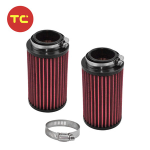 <span class=keywords><strong>Filtre</strong></span> à <span class=keywords><strong>air</strong></span> 43 mm RU-0210 / AF0210 de remplacement pour Yamaha YFZ350 Banshees 350, <span class=keywords><strong>filtre</strong></span> à <span class=keywords><strong>air</strong></span> d'admission lavable et réutilisable - Product Image 1
