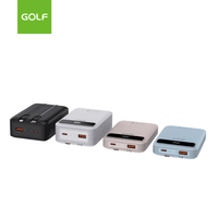 Chargeur de batterie externe Portable au Lithium grande capacité LCD numérique en gros batterie externe à charge rapide 20000mAh