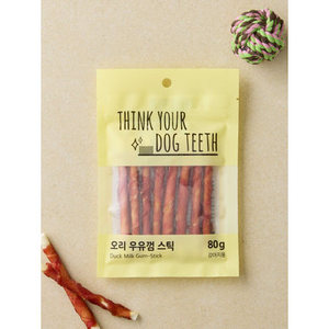 Doxtis 80g di Snack per cani carne biologica e Stick di gomma vegetale ricco di proteine centrato sul Rawhid sicuro per gli animali domestici, grazie! - Product Image 1