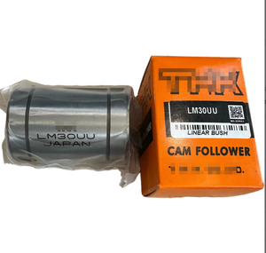 ตลับลูกปืนเชิงเส้นนำเข้า LM3 4 5 6 8 10 12 13 16 20 25 30 35 40UU - Product Image 1