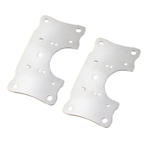 Placa de Fijación de Bisagra de Acero Inoxidable Jin Aoding, Forma de Mariposa, con Tornillos, Accesorio de Reparación para Puertas de Armario - Product Image 3