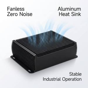 Mini <span class=keywords><strong>PC</strong></span> Industrial Sin Ventilador Intel Celeron 2*RS232 DDR3L DDR4 WIFI 4G Sistema Operativo <span class=keywords><strong>Windows</strong></span>/Linux Máx. 32+512GB <span class=keywords><strong>PC</strong></span> Industrial Sin Ventilador - Product Image 6