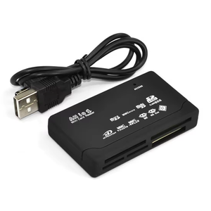 Lector de Tarjetas de Memoria USB 6 en 1, Mini Lector de Tarjetas Externo M2 XD para MP3 y Cámara Digital - Product Image 1