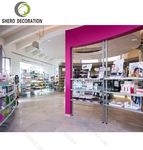 Diseño Interior Moderno para Farmacias, Exhibidores de Madera para Dispensarios, Diseño Personalizado de Mostrador de Farmacia con LED - Product Image 1