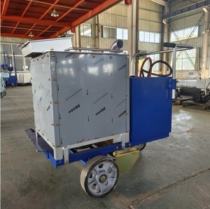 Machine de marquage routier thermoplastique tout-en-un : fusion et peinture simultanées - Product Image 5