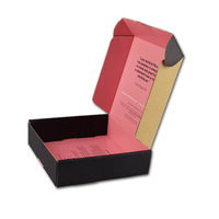 Boîtes d'expédition en carton ondulé recyclables personnalisées Boîtes pliantes en carton duplex pour vêtements Emballage de boîte de cadeaux personnalisé