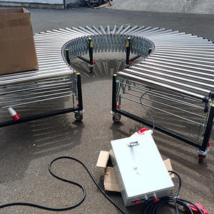 نظام ناقل صناعي بعرض 500 مم مع حزام بولي-في مخصص وناقل بكرات من الفولاذ المقاوم للصدأ للفرز - Product Image 6