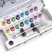 Kit Prothétique Universel pour Implants Dentaires avec Clé Dynamométrique - Outils Essentiels pour la Restauration d'Implants en Dentisterie