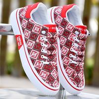 Zapatillas de Lona Estampadas Únicas al por Mayor, Novedosas, Transpirables, Suaves y Ligeras, Ideales para el Verano, Otoño y Viajes Diarios