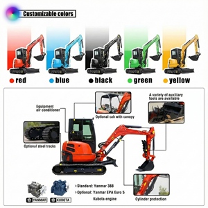 Excavadora Hidráulica Diésel YILIS Euro 5 con Caja de Cambios y Bomba, Motor de Alta Potencia, 5 Años de Garantía, Nueva y Usada en Venta - Product Image 3