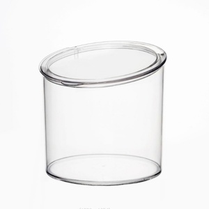 Wholesale Bulk Food <b>Bins</b> Clear Plastic Candy Dispenser Plastic Bulk Food Container With Scoop - Product Image 4