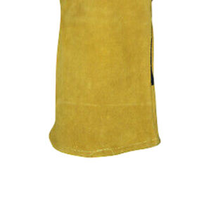 ถุงมือเชื่อมทิกทนความร้อนของผู้ชายอุปกรณ์หนังสำหรับทำงานประจำวันและบริการดับเพลิง - Product Image 5