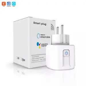 Tuya smart Stecker WLAN Steckdose EU-Standard 16A intelligente Sprachfernbedienung von Alexa Google Home