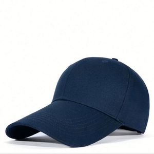 Extra Long Brim <b>Plain</b> Cotton Men Women Casual Custom Logo Embroidery 6 Panel Curved Visor Golf Sports Outdoor <b>Baseball</b> <b>Cap</b> Hat - Product Image 1