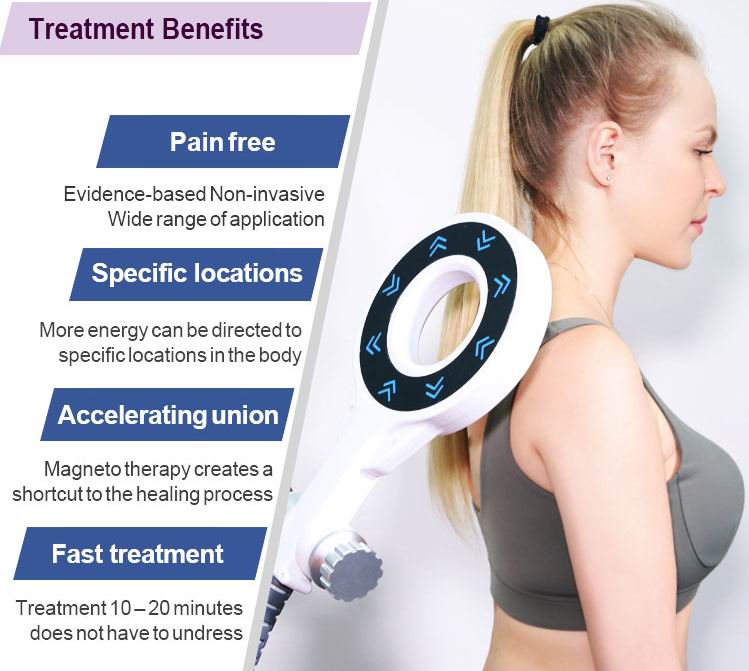 Pulse electrical magnetic field therapy machine/PEMF high electric potential therapy equipment for health care device