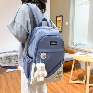 Wholesale Waterproof Oxford Textile Combination <b>Backpack</b> <b>Large</b> <b>Capacity</b> <b>Backpack</b> Lovely Girl Schoolbag - Product Image 4