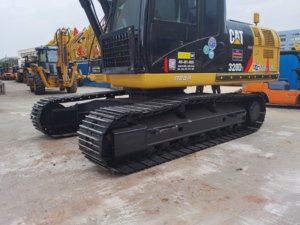 รถขุดตีนตะขาบ CAT 320D2 มือสองสมรรถนะสูง ระบบไฮดรอลิกเดิมครบชุด ตัวถังสีส้มเหลือง - Product Image 6
