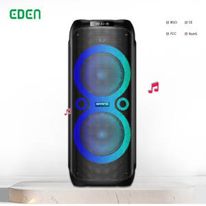 Altavoces portátiles activos altavoces profesionales para escenario gran potencia karaoke altavoz doble 12 carro altavoz - Product Image 1