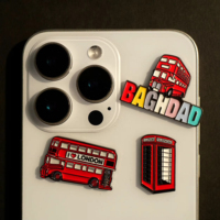 Stiker Emas 3D Bentuk Bintang untuk Laptop, Logo Kustom Kawaii, Nomor, Alamat, Stiker Mobil Lapis Emas, Fashion