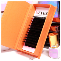 Veyes Inc. – Extensions de cils synthétiques très doux en cachemire VEYESINC, extensions de cils Easy Fan, extensions de cils en vison de Sibérie pour la vente en gros