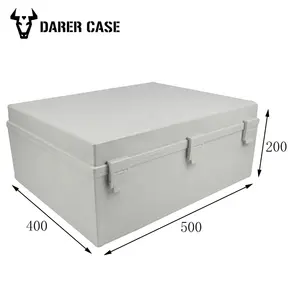 DE320 500*400*200mm nema 4x enclosures abs pvc waterproof box