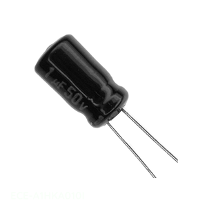 ตัวเก็บประจุ ECE-A1HKA010I เรเดียล1 uF 20% 50V ช่องผ่านรู1 uF - Product Image 1