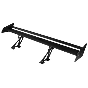 CRASTP Rear Spoiler Double <b>Deck</b> Aluminum Alloy Matte Finish Tuning Style for Trunk Glue <b>Tape</b> or Screws - Product Image 5