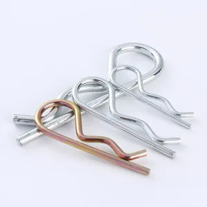 Single DIN 11024 Safety Spring Clip Pin Customized B Type R Clips Spring Retaining Wire Hitch Pin Clip R Cotter Pin