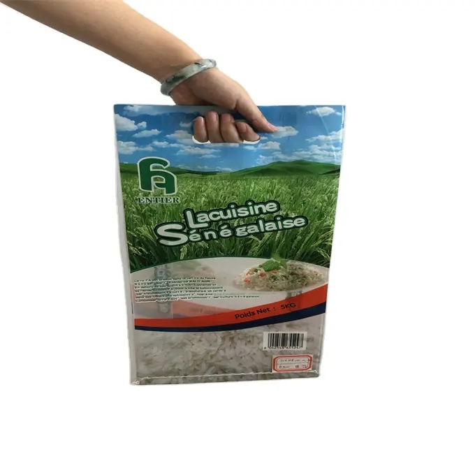 Thực Phẩm Hạt Ngô Bữa Ăn Bột Mì Basmati Gạo Bao Bì Nhựa Polypropylene Dệt Túi Gạo 25 Kg 50 Kg