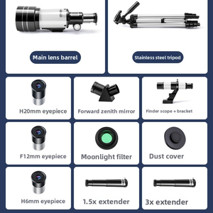 专业长曝光天文摄影望远镜，带主镜头，用于太阳系成像 - Product Image 2