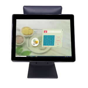 15/15.6 inch Hợp kim nhôm cảm ứng điện dung màn hình POS ngăn kéo tiền mặt giành chiến thắng/Android dựa SDK hỗ trợ tùy chọn hiển thị của khách hàng 2nd - Product Image 2