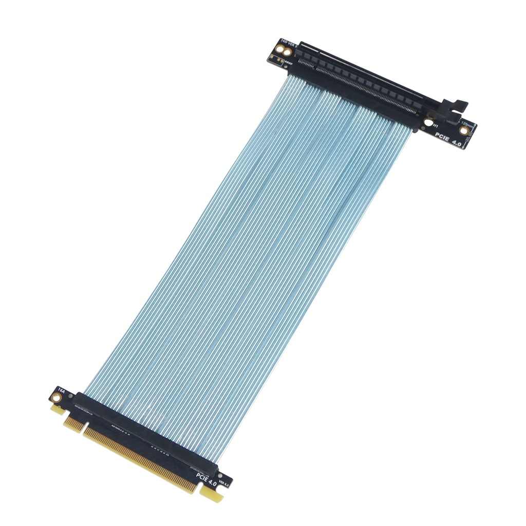 Câble 25 cm bleu