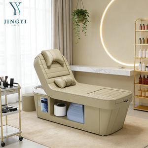 Cama de Lavado de Cabello para Salón de Belleza, Masaje Tailandés, Spa Capilar, Terapia de Agua, con Pedicura - Product Image 4