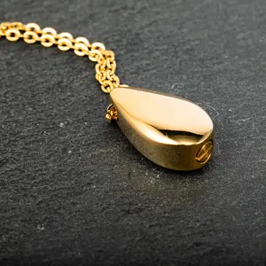 Einäscherung Schmuck Urne Halskette für Asche für Damen und Männer menschlicher Kreis des Lebens Gedenk-Aschenurne Anhänger