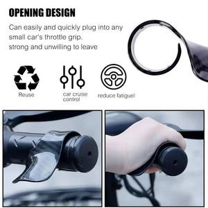 Motorcycle Handlebar Throttle <b>Clip</b> Carbon Fiber Ergonomic Lightweight Cruise Assist Retrofit Upgrade Part - Product Image 5