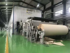 Paper And Pulp Mill Factory Finishing Line For KRAFT PAPER MAKING LINE For 600T/D Packaging Paper Making Line
