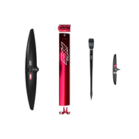 SURGE 1010 Kit complet d'hydrofoil, système d'aile avant en carbone avec mât en aluminium pour le wing foil, le surf foil et les sports nautiques