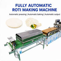 Machine automatique motorisée pour la fabrication de tortillas, de pain pita, de crêpes et de gaufres - Haute capacité 10-30 pièces/min, garantie 1 an