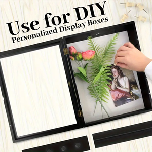 Tùy chỉnh 5x5 bóng hộp khung gỗ vuông chưa hoàn thành gỗ bóng hộp khung và hộp Bóng khung gỗ - Product Image 2