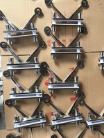 Connecteur de montage en acier inoxydable pour aileron de verre sur mesure
